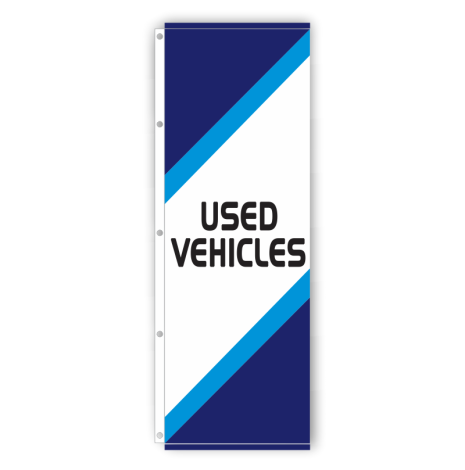'Used Vehicles' Duro-Colour Sublimated Flags