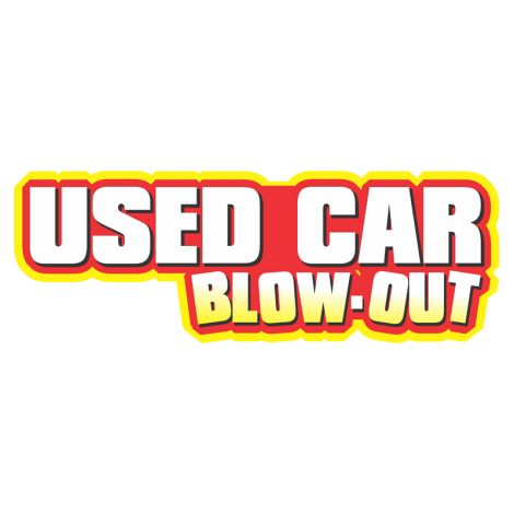 Used Car Blow-Out - Window Jazz Vehicle Graphics