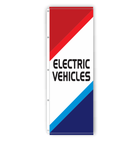 'Electric Vehicles' Duro-Colour Sublimated Flags