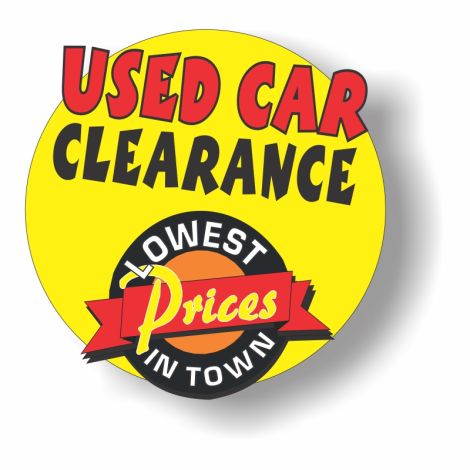 Used Car Clearance - Kwikie Full Event Kit