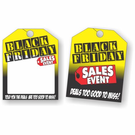 Black Friday Sales Event - Rearview Mirror Tags