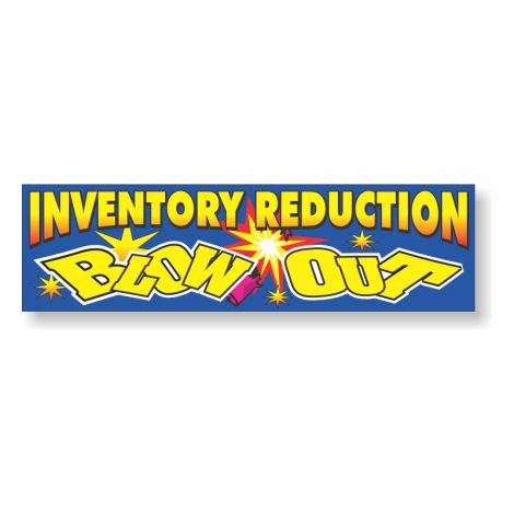 Inventory Reduction Blow-Out - Showroom Window or Vehicle Decals