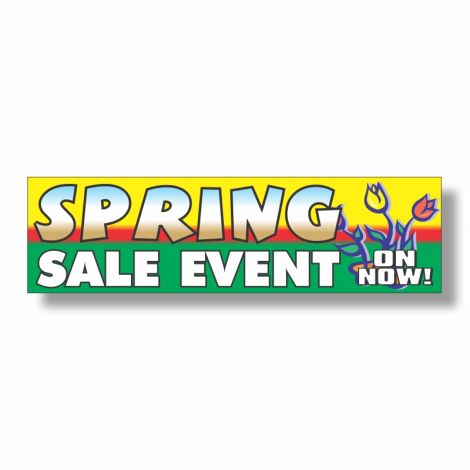 Spring Sale Event - Showroom Window or Vehicle Decals