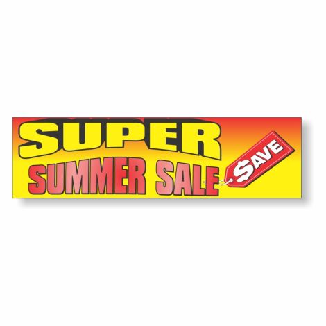 Super Summer Sale (4' x 16')