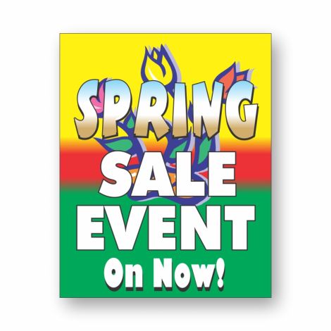 Spring Sale Event On Now! - Showroom Window Decals