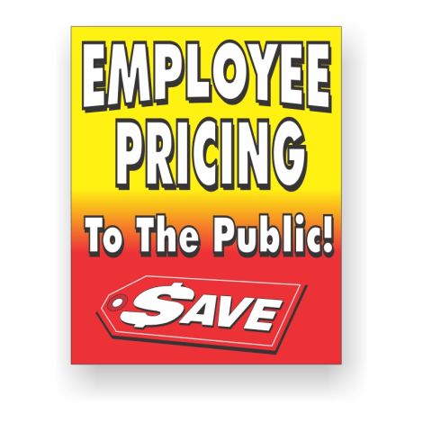 Employee Pricing - 50" x 65"