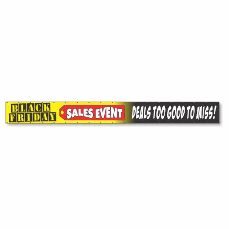 Giant 2' x 20' Event Banner (Black Friday Sales Event!)