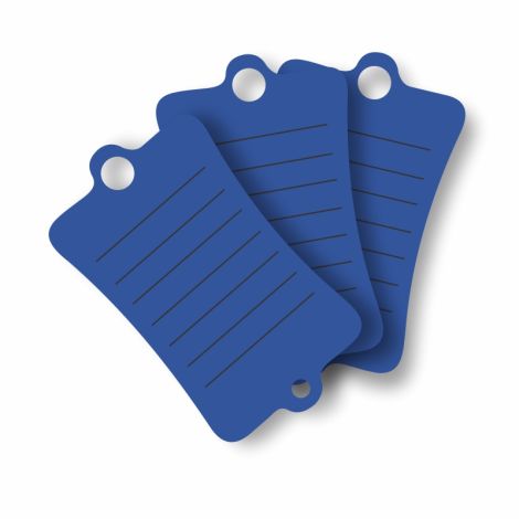 Kwikee Hang Key Tags - Blue