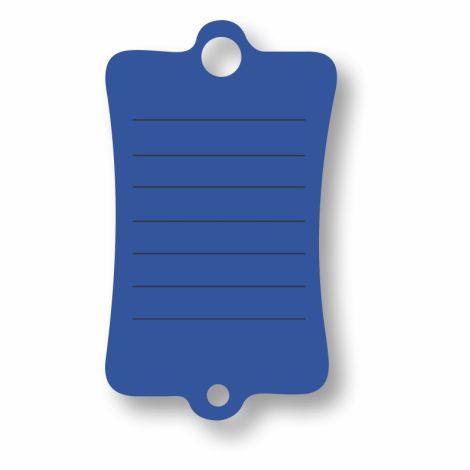 Replacement Kwikee Hang Key Tags - Blue