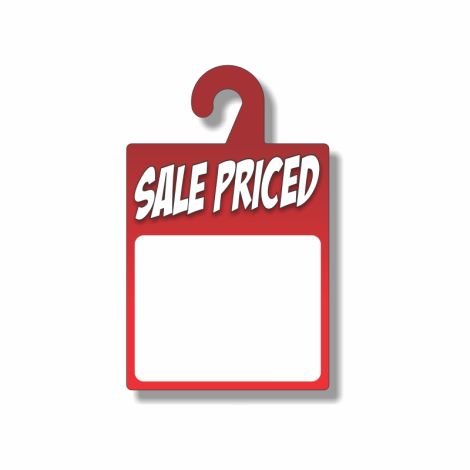  Sale Priced - Dry Erase Rear-View Mirror Tags - Red