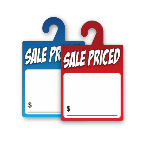 Sale Priced Blank - Dry Erase Rear-View Mirror Tags