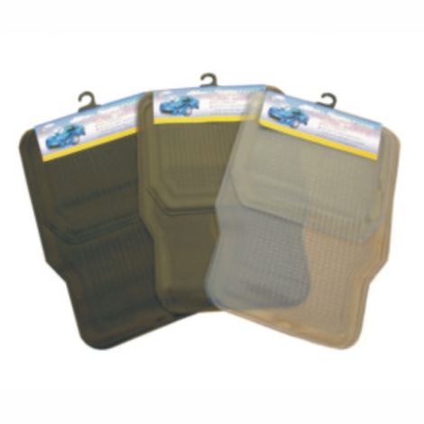 4 PC Trimmable Mat Set (Gray)