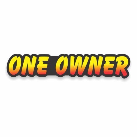 Sunsplash Slogan Decals - One Owner (3 Pack)