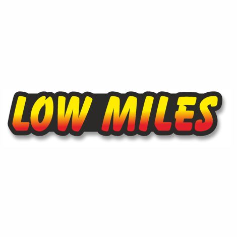 Sunsplash Decal - Low Miles (3 Pack)