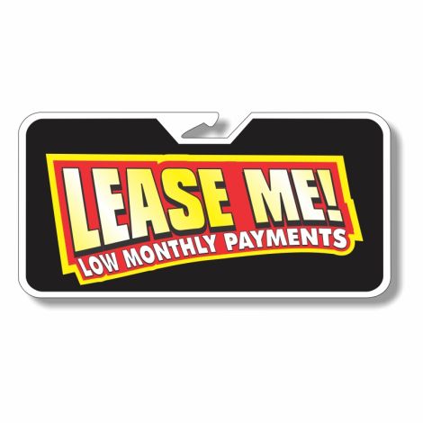 Window Jazz Reusable Windshield Signs - Lease Me