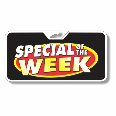 Window Jazz Reusable Windshield Signs - Special Of The Week