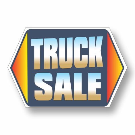 Jumbo Coroplast Signs - Truck Sale