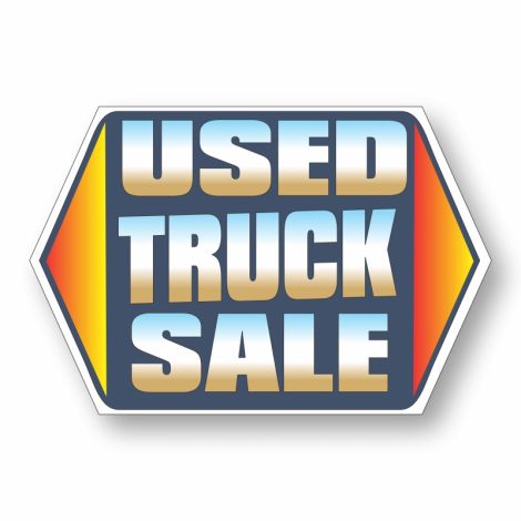 Jumbo Coroplast Signs - Used Truck Sale