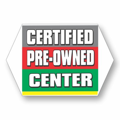 Jumbo Coroplast Signs - Certified Pre-Owned Center