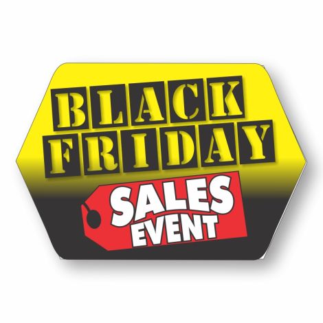 Jumbo Coroplast Signs - Black Friday Sales Event