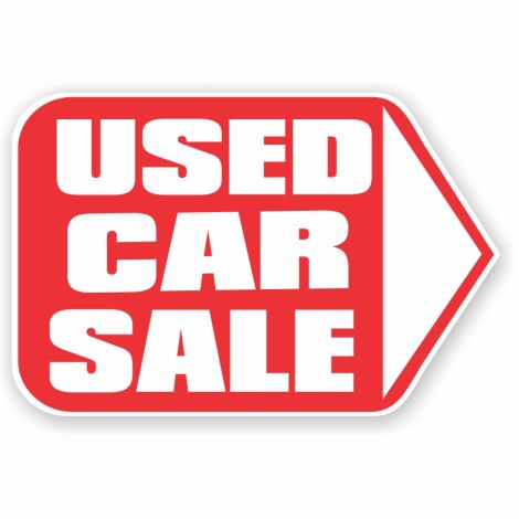 Used Car Sale - Mini-Motion Lawn Sign