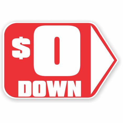 $0 Down - Mini-Motion Lawn Sign