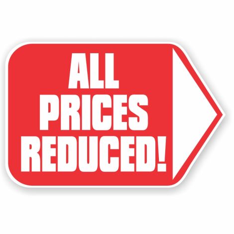 All Prices Reduced - Mini-Motion Lawn Sign