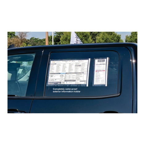 Sale Sleeve Exterior Vehicle Information Holder