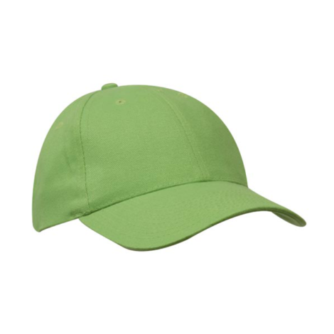 Brushed Cotton Cap - Green