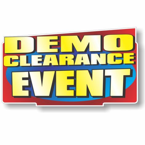 AHB Car Topper Signs - Demo Clearance Event