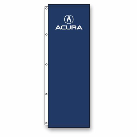 Digital Print Dealership Flags - Acura (3.5' x 10')
