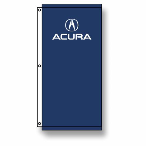 Digital Print Dealership Flags - Acura (3.5' x 7')