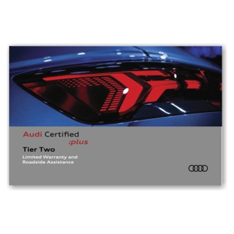 Audi Certified :plus Tier Two Warranty Booklet