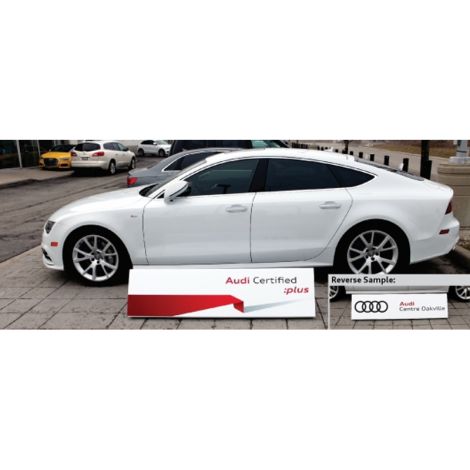 Audi Certified :plus Internet Picture Sign