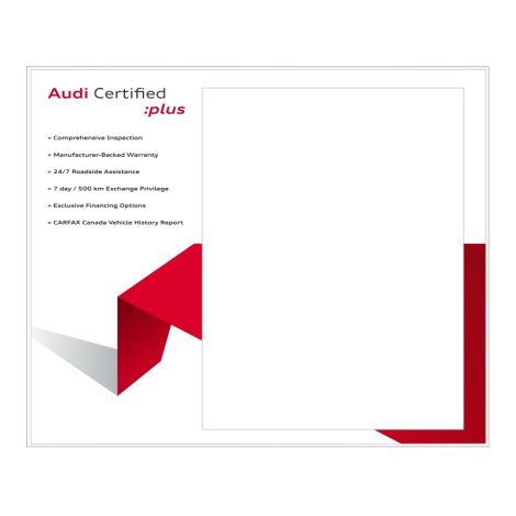 Audi Certified :plus Magic Clings