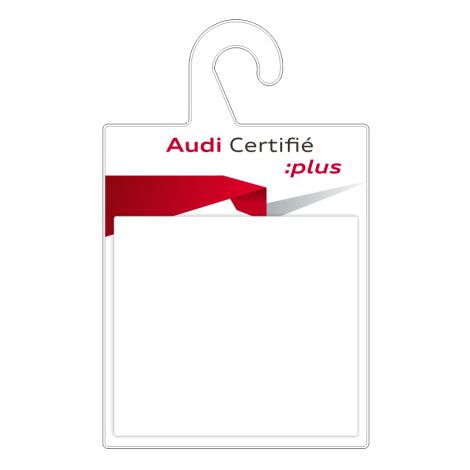 Audi Certifié :plus Insignes pour rétroviseur (tableau effaçable)