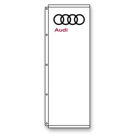Digital Print Dealership Flags - Audi (3.5' x 10')
