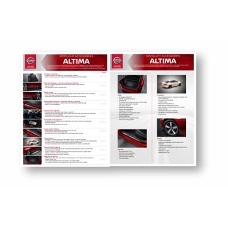 Altima - Spotlight Accessory Sheets