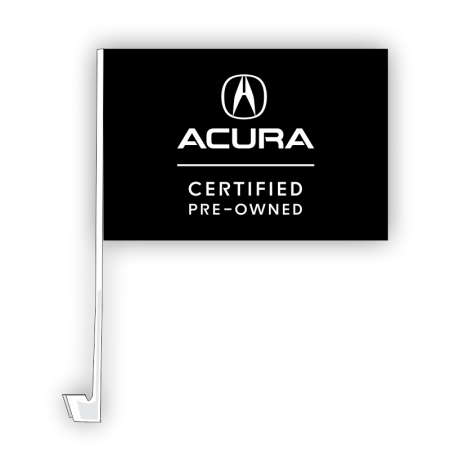 Clip-On Window Flag - Acura CPO