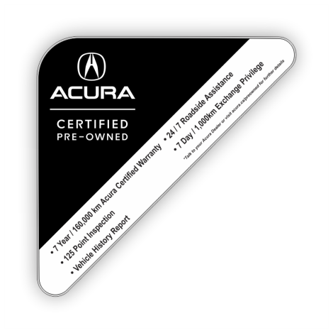 Acura Certified Corner-Cals (Points) 3 Pack