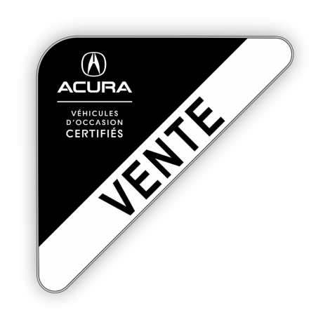 Autocollants de coin VOC Acura - Vente Pqt de 3