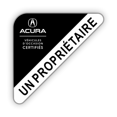 Autocollants de coin VOC Acura - Unpropriétaire Pqt de 3