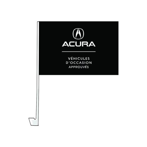 Drapeaux pour veitre Acura Approuvés