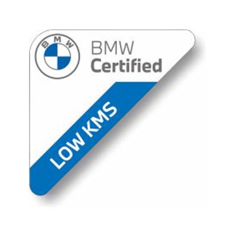 BMW Certified Series Corner Decals - Low Kms
