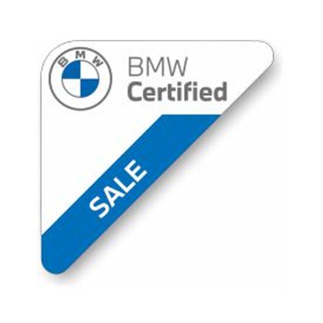 BMW Certified Series Corner Decals - Sale