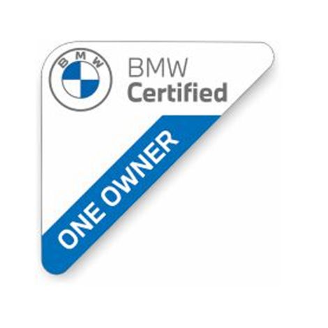 BMW Certified Series Corner Decals - One Owner