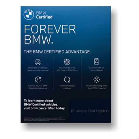 BMW Certified Desktop Display with Business Card Holder 1