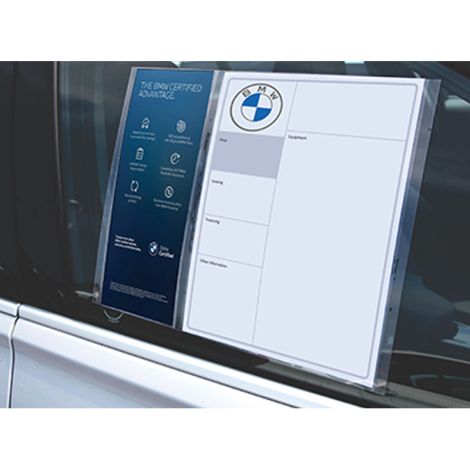 BMW Certified Magic Pocket Information Display