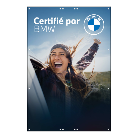 Affiches pour poteau Série Certifiée BMW - 2