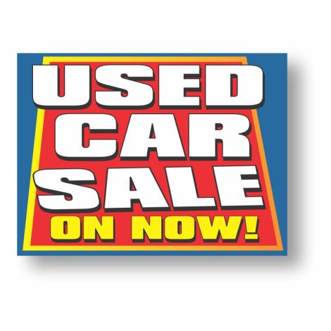 Used Car Sale - Quickie Auto Sign